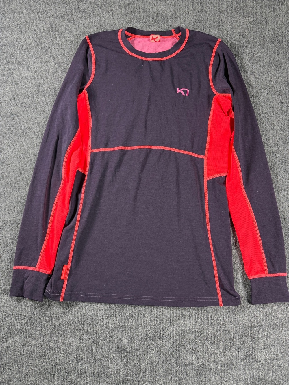 KARI TRAA Womens Svala Polyester Wooll Baselayer Shirt